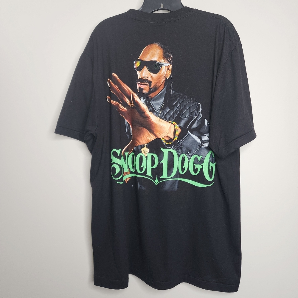 Snoop Dogg Black Graphic T-Shirt Mens XL